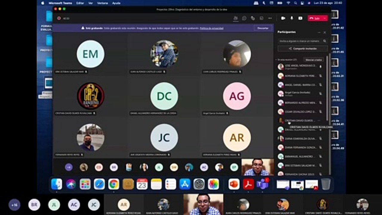 Proyectos 20hrs: Diagnóstico del entorno y desarrollo de la idea