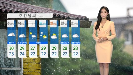 [날씨] 가을장마 비 계속…충청·호남·영남 호우특보 / YTN