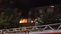 Maltepe'de korkutan apartman yangın: 2 kişi dumandan etkilendi