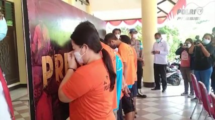 Polres Kubu Raya Amankan 6 Tersangka Kurir Narkoba