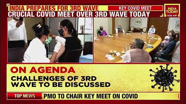 India Prepares For Covid Third Wave PM Office To Hold Crucial Review Meeting With Health Ministry.....