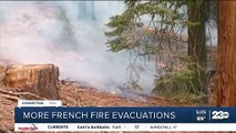 More French Fire evacuations