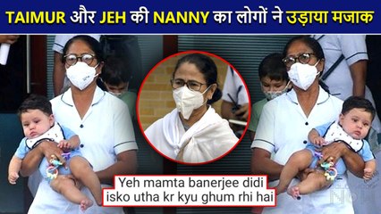 Taimur & Jehangir's Nanny Brutally TROLLED, Netizens Compare Her With Bengal CM Mamata Banerjee