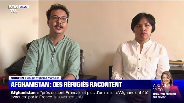 Nous avons été très chanceux : un couple de réfugiés afghans accueilli à Marseille témoigne
