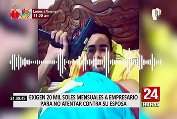 Empresario denuncia que se ha visto obligado a abandonar el país por extorsión