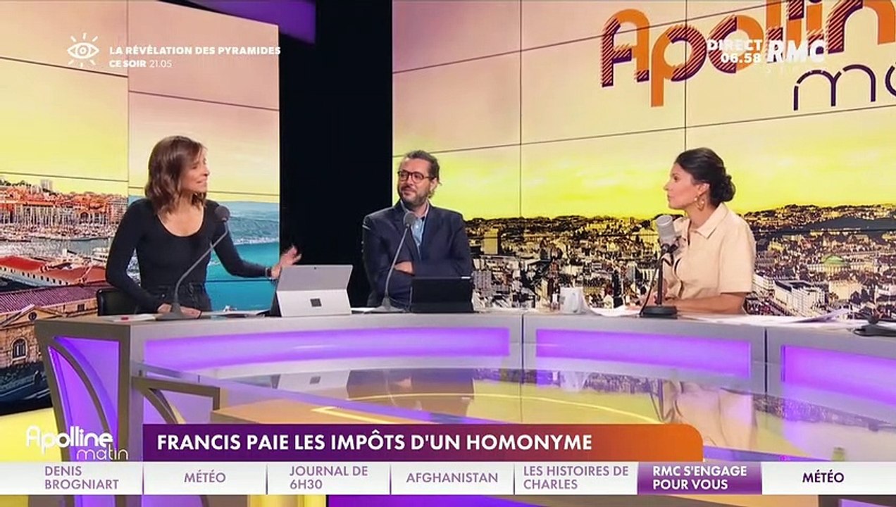 « RMC s'engage pour vous » de Marie Dupin : Francis paie les impôts d'un homonyme - 24/08