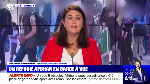 L'un des cinq réfugiés afghans sous surveillance placé en garde à vue