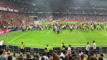 'French L1: Chaos Erupts at Allianz Riviera Stadium As Nice Supporters Invade the Field'