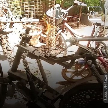 Meet Chennai's Cycle Man, Who Innovates Giant Cycles