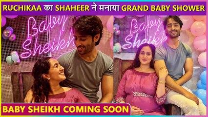 Shaheer Sheikh's Wife Ruchikaa Kapoor's Baby Shower | Video Inside