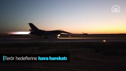 Terör hedeflerine hava harekatı
