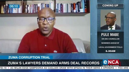 Zuma's lawyers demand arms deal records
