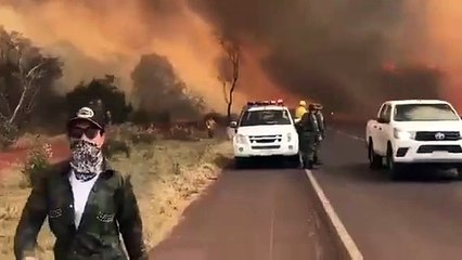 Incêndio Parque Nacional Cerro Corá Paraguai