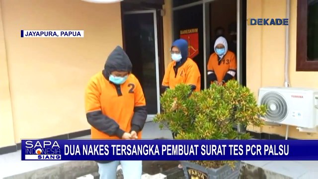 Polisi Ungkap Jaringan Pembuat Surat Tes PCR Palsu di Jayapura!