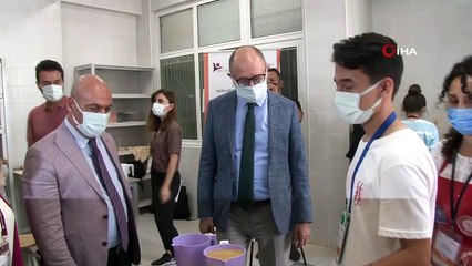 Geleceğin şefleri yemeklerin tabanlığını kendileri tasarlıyor