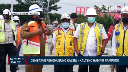 Jembatan Melengkung Pertama di Indonesia Segera Rampung, Bakal Jadi Ikon Baru Kalimantan Selatan