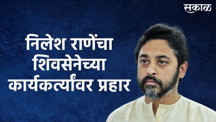 Nilesh Rane | कुत्रे, लुख्खे म्हणत निलेश राणेंचा शिवसेनेच्या कार्यकर्त्यांवर प्रहार