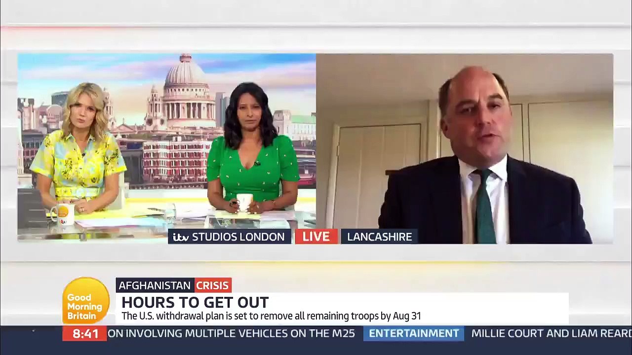 Defence Minister Ben Wallace says the chance is 'slim as much as we would like it'. He says we are 'planning for the worst'