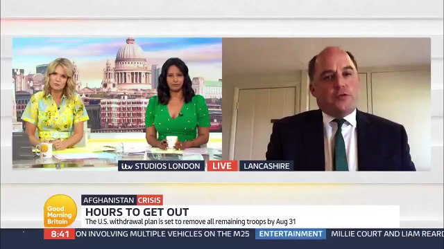 Defence Minister Ben Wallace says the chance is 'slim as much as we would like it'. He says we are 'planning for the worst'