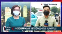 Meski Turun jadi PPKM Level 3, Sistem Ganjil - Genap di DKI Jakarta Tetap Berlaku