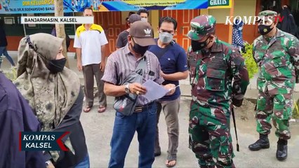 Antusias Tinggi, Vaksinasi Mobile Akan Segera Dilakukan Anggota TNI AD di Banjarmasin