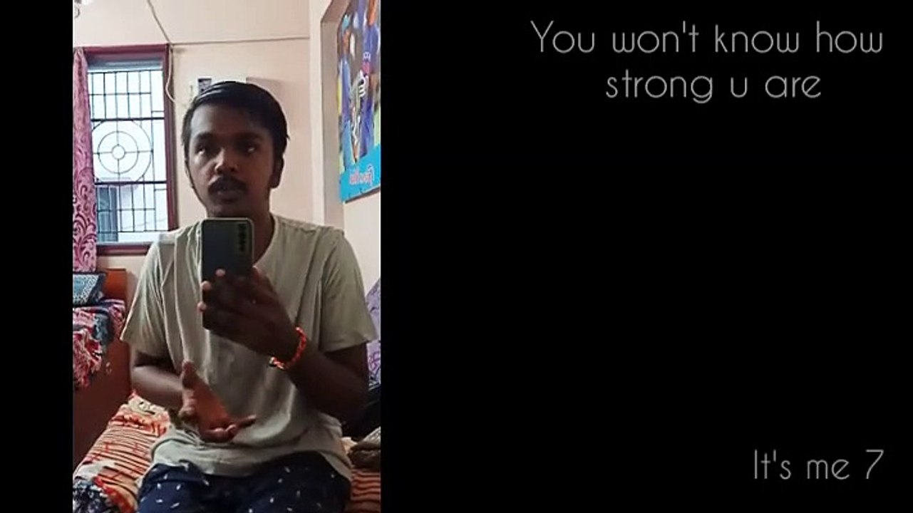 You won't know how strong you are!
