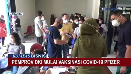 Vaksinasi Perdana Vaksin Pfizer Untuk Masyarakat