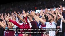 West Ham's London Stadium atmosphere 'like Upton Park' - Moyes