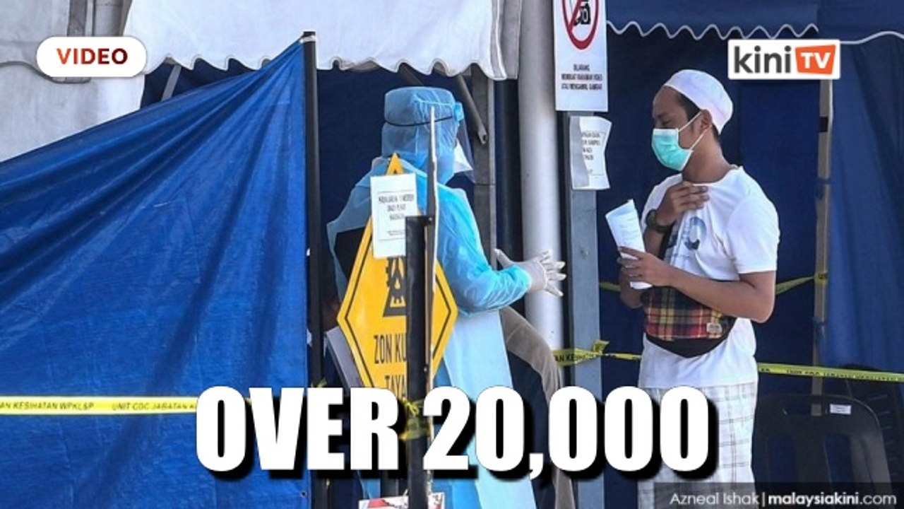 Over 20k new Covid 19 cases, states outside Klang Valley get worse