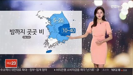 [날씨] 비구름 점차 약해져…내일 다시 전국 비