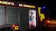 Corpo de Bombeiros é acionado para combater incêndio em vegetação na Rua Ataulfo Alves no Bairro Brasília