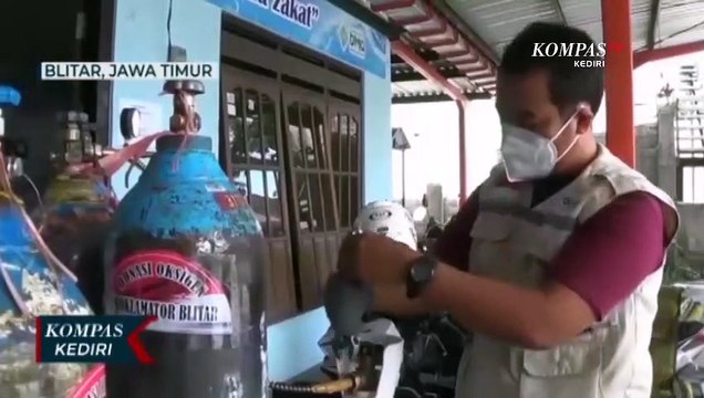 Komunitas Koi Dan BMA Blitar Sediakan Layanan Isi Ulang Oksigen Gratis