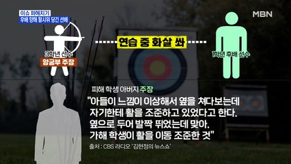 MBN 뉴스파이터-'양궁 학폭' 피해자 더 있나…대한양궁협회 "엄중 대응" 약속