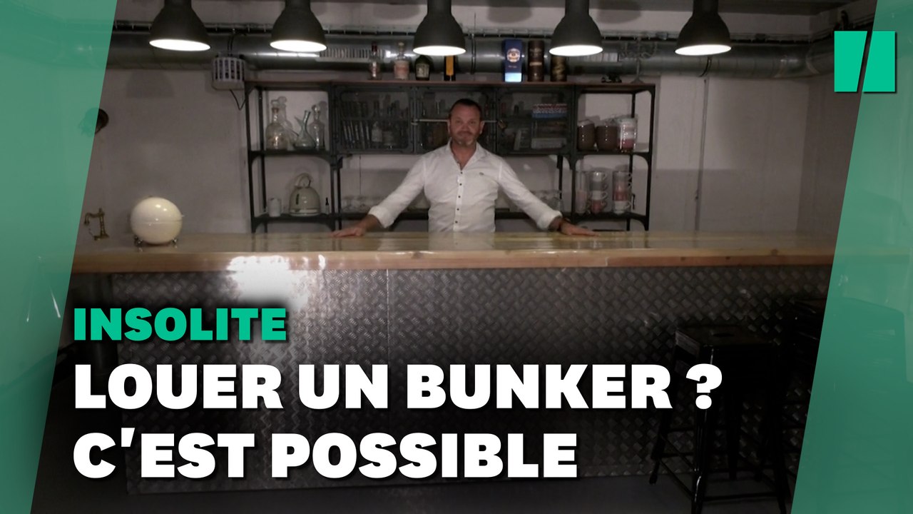 Ce bunker de la Seconde Guerre mondiale a été transformé en chambre d'hôte