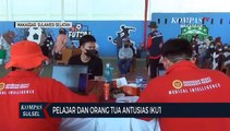 Pelajar Dan Orang Tua Antusias Ikut Vaksin Covid-19