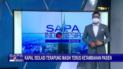 Pasien OTG di Kapal Isolasi Terapung di Bitung Masih Terus Bertambah