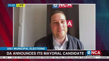 DA's Cape Town mayoral candidate speaks