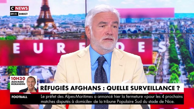 Laurent Joffrin, Charlotte d'Ornellas et Pascal Praud dans L'heure des pros