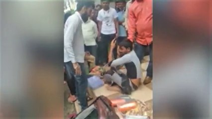 Action on Indore beating case victim in name of religion!
