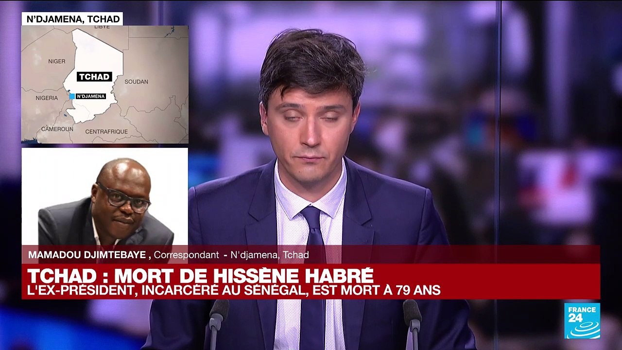 L'ancien président tchadien Hissène Habré est mort au Sénégal