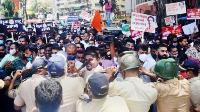 Police increase security at union min Narayan Rane's house