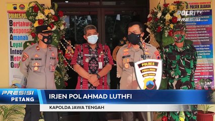 Resmikan Polsek Mrebet Polres Purbalingga, Kapolda Jateng Berharap Pelayanan Ditingkatkan