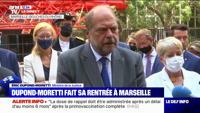 Éric Dupont-Moretti sur l'insécurité à Marseille: Il n'y a pas de recette miracle