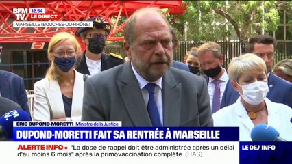 Éric Dupont-Moretti sur l'insécurité à Marseille: "Il n'y a pas de recette miracle"