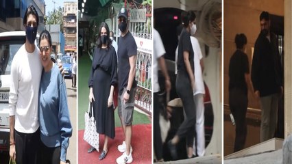 Newly Weds Rhea Kapoor-Karan Boolani, Sushmita Sen-Roman Shawl & Neha Dhupia-Angad Bedi Snapped