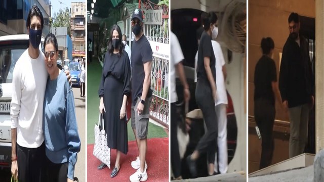 Newly Weds Rhea Kapoor-Karan Boolani, Sushmita Sen-Roman Shawl & Neha Dhupia-Angad Bedi Snapped