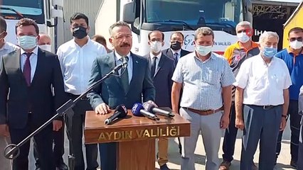 Aydın’dan afetzedelere yardım eli
