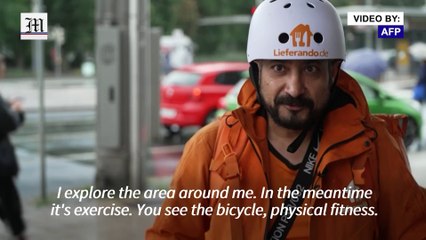 Sayed Sadaat, the Afghan ex-minister who now delivers food in Germany