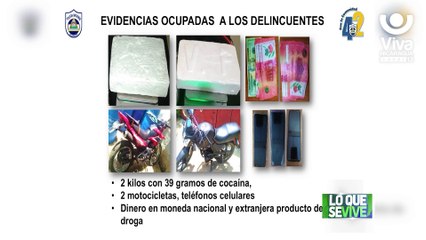 Policía Nacional esclarece varios casos durante la semana del 23 al 29 de agosto