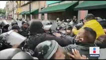 Alcaldesa Lía Limón sufre agresión  por policías